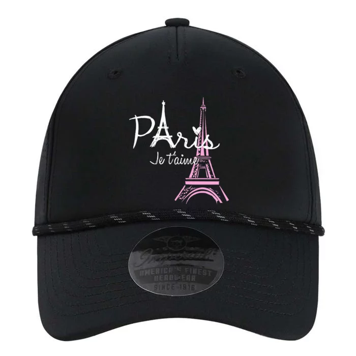 I Love Paris Eiffel Tower France French Performance The Dyno Cap