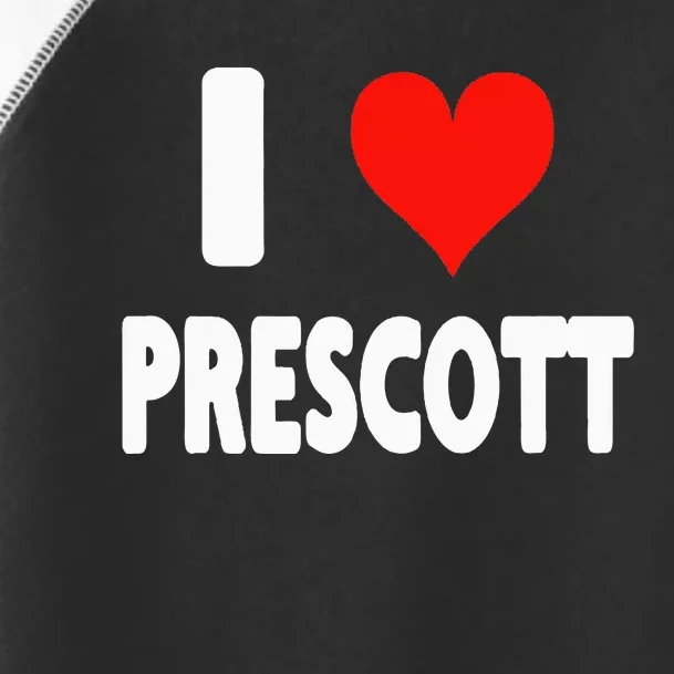 I Love Prescott Arizona Heart Travel Vacation Souvenir Toddler Fine Jersey T-Shirt