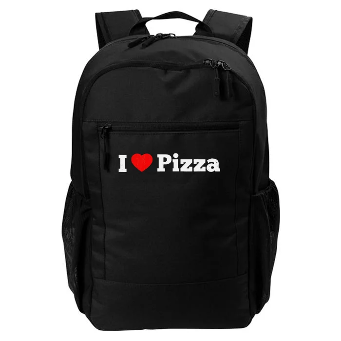 I Love Pizza Pizza Party Pizza Lover Food Vintage Style Daily Commute Backpack