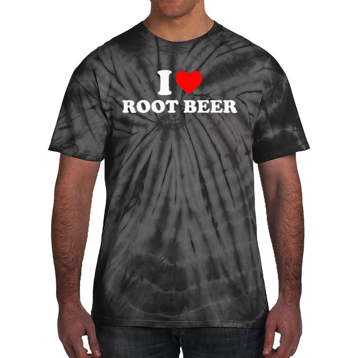 I Love Root Beer Root Beer Tie-Dye T-Shirt