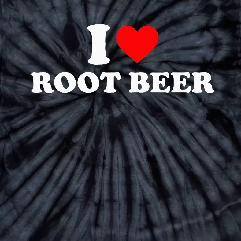 I Love Root Beer Root Beer Tie-Dye T-Shirt