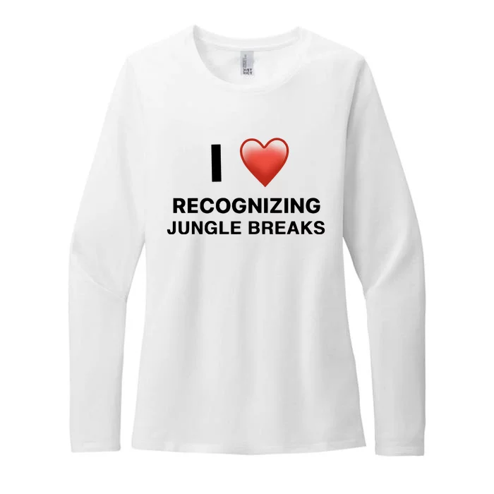 I Love Recognizing Jungle Breaks Womens CVC Long Sleeve Shirt