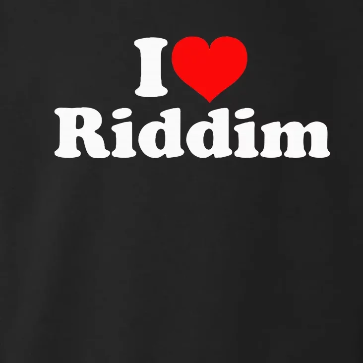 I Love Riddim Toddler Hoodie