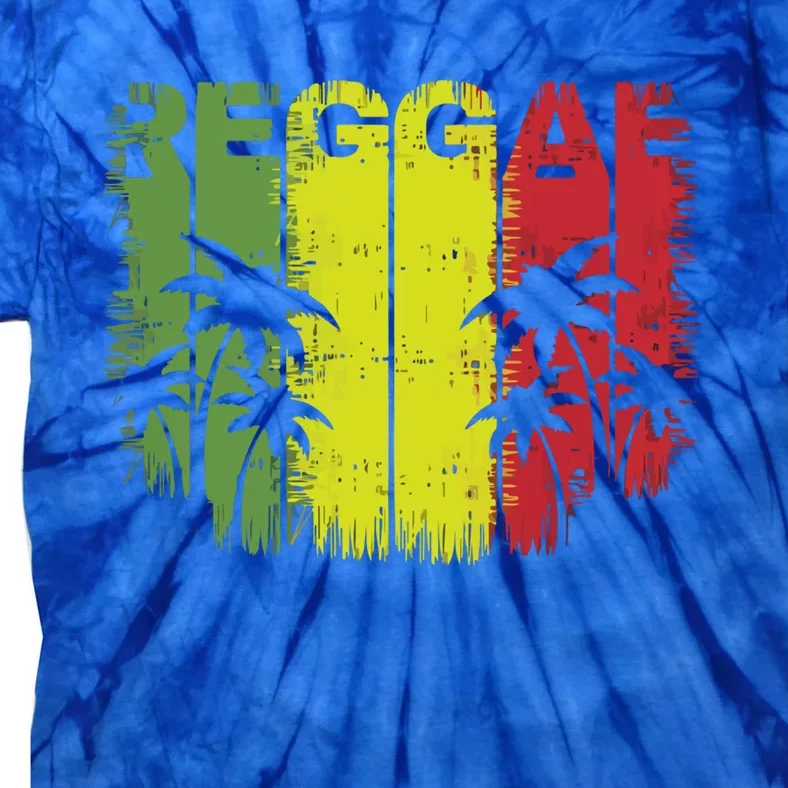 I Love Reggae Music Funny Gift Tie-Dye T-Shirt