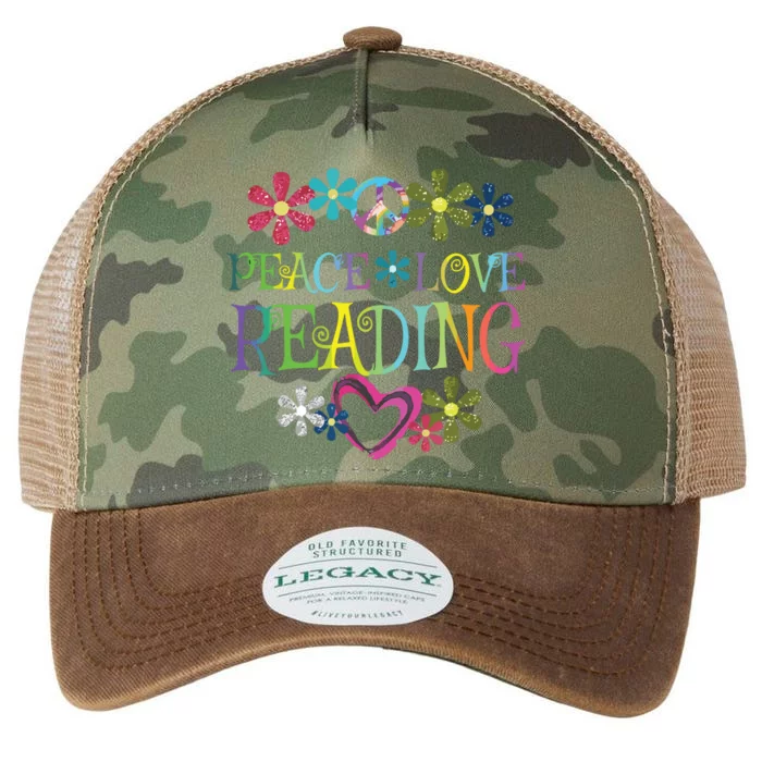 I Love Reading Shirt Book Lovers Gift Reading Club Legacy Tie Dye Trucker Hat