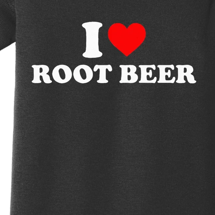 i love root beer root beer Baby Bodysuit