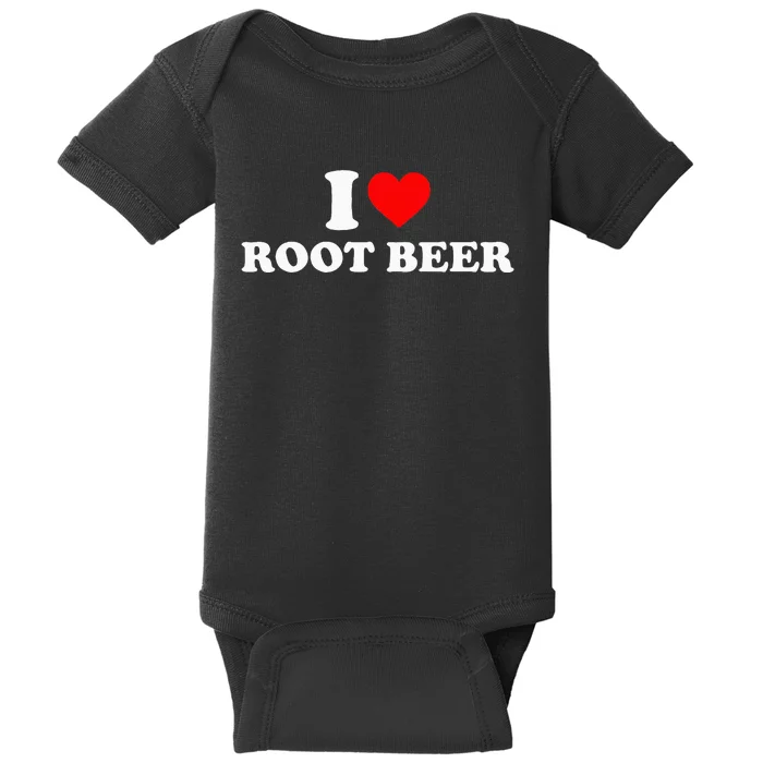 i love root beer root beer Baby Bodysuit