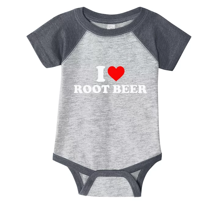 i love root beer root beer Infant Baby Jersey Bodysuit