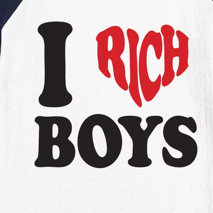 I Love Rich B.O.Y.S. Baseball Sleeve Shirt