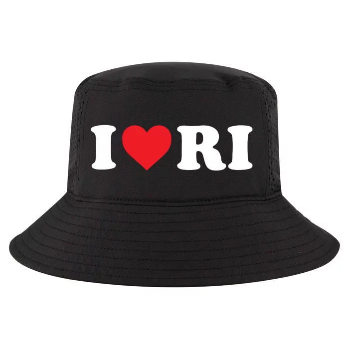 I Love Ri Heart Rhode Island Cool Comfort Performance Bucket Hat