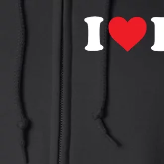 I Love Ri Heart Rhode Island Full Zip Hoodie