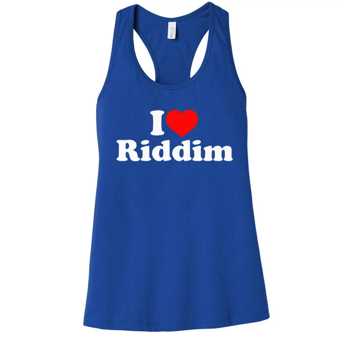 I Love Riddim Women's Racerback Tank