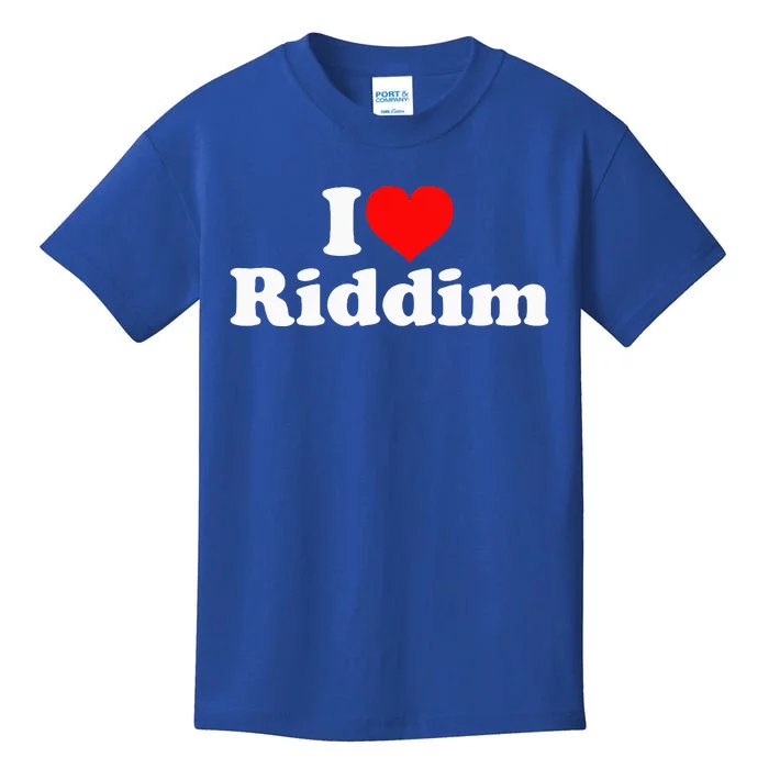 I Love Riddim Kids T-Shirt