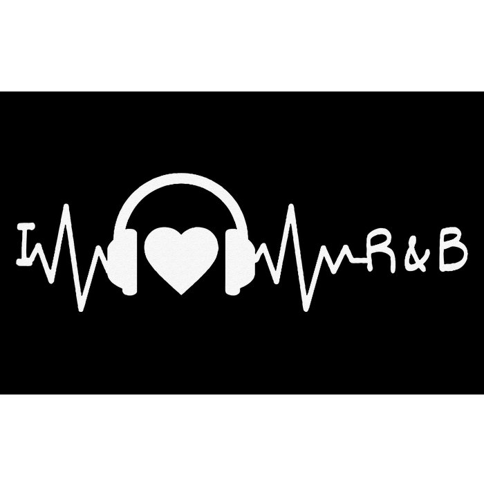 I Love R&B Heartbeat Rhythm and Blues Music 90's RnB Bumper Sticker