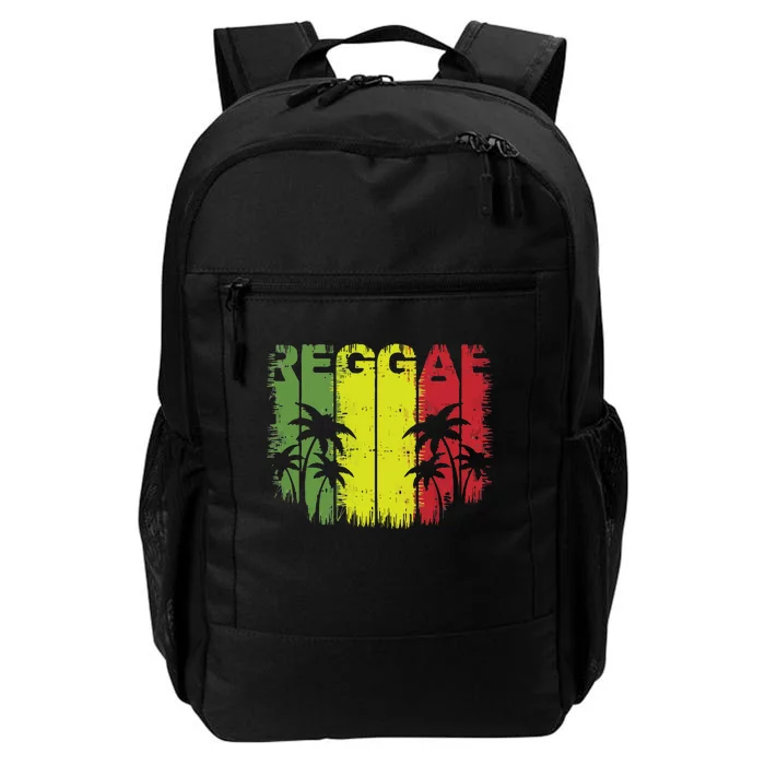 I Love Reggae Music Hoodie Daily Commute Backpack