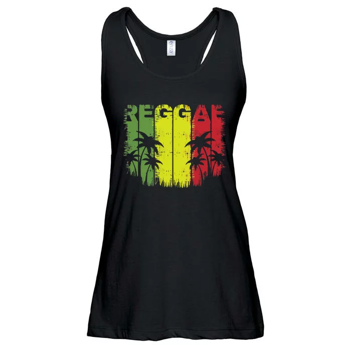 I Love Reggae Music Hoodie Ladies Essential Flowy Tank