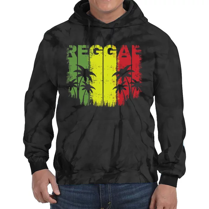 I Love Reggae Music Hoodie Tie Dye Hoodie