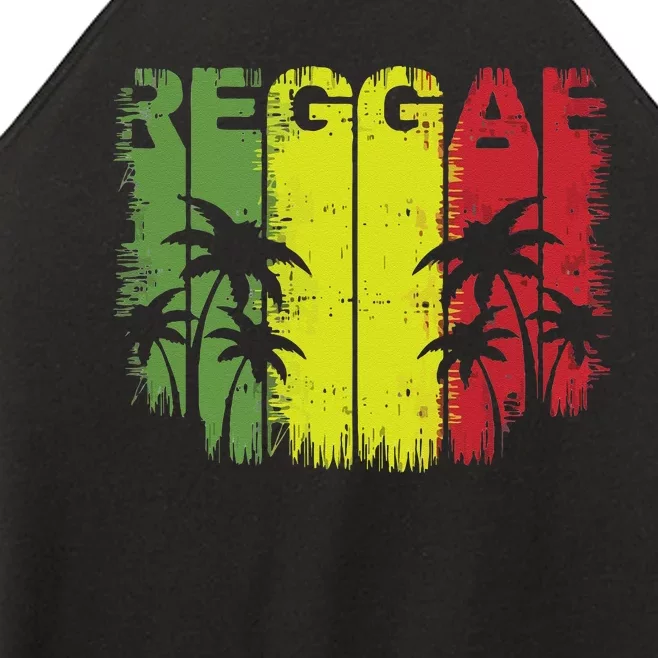 I Love Reggae Music Hoodie Women’s Perfect Tri Rocker Tank