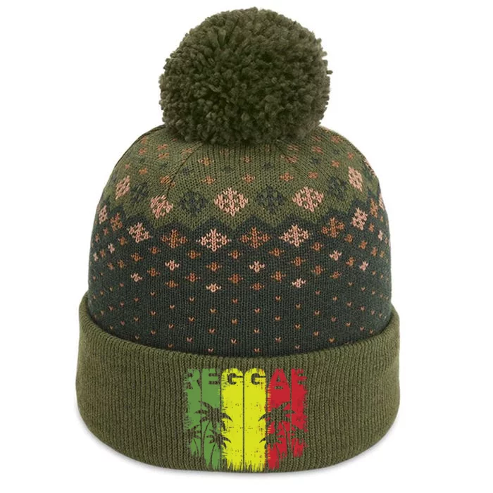 I Love Reggae Music Hoodie The Baniff Cuffed Pom Beanie