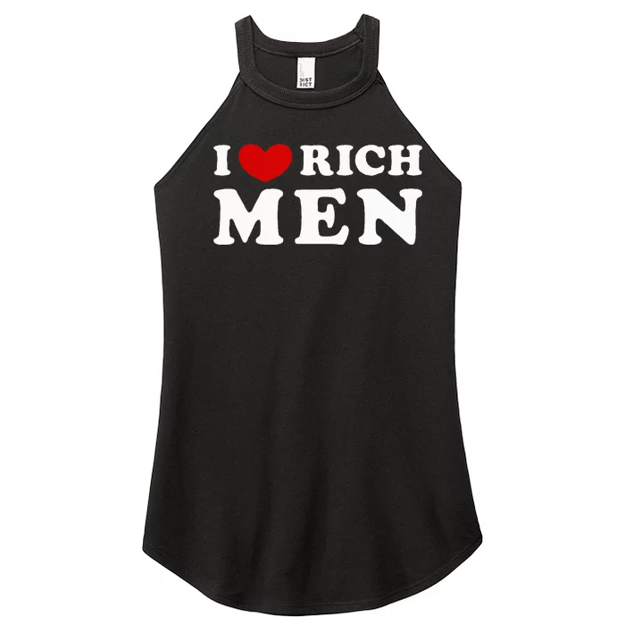 I Love Rich Women’s Perfect Tri Rocker Tank