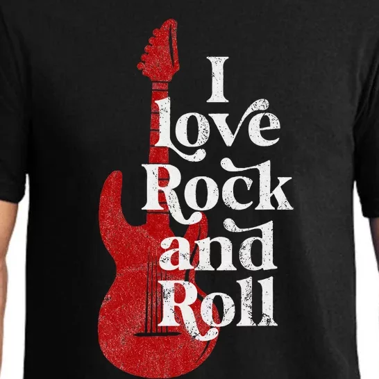 I Love Rock And Roll Pajama Set