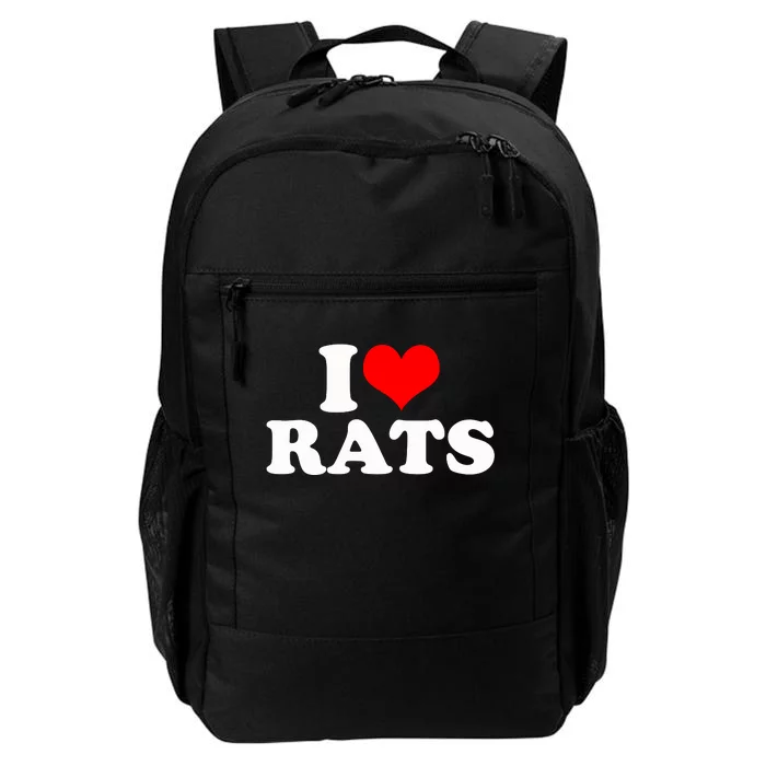 I Love Rats Daily Commute Backpack