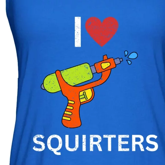 I Love Squirters Ladies Essential Flowy Tank