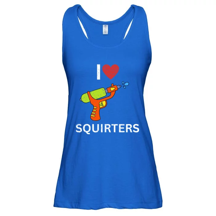 I Love Squirters Ladies Essential Flowy Tank