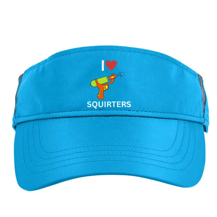 I Love Squirters Adult Drive Performance Visor