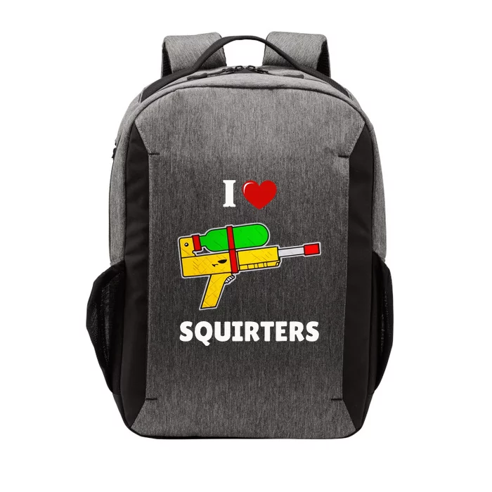 I Love Squirters Heart Design I Love Squirters Vector Backpack