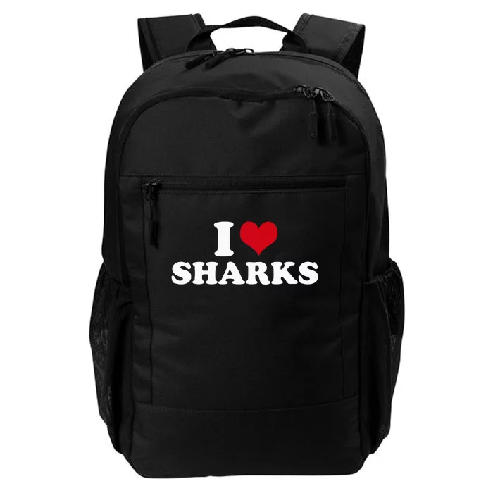 I Love Sharks Daily Commute Backpack