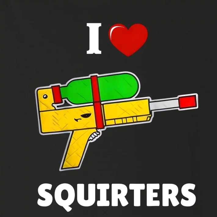 I Love Squirters Heart Design I Love Squirters Toddler Long Sleeve Shirt