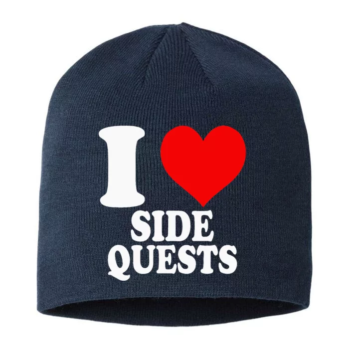 I Love Side Quests 8 1/2in Sustainable Knit Beanie