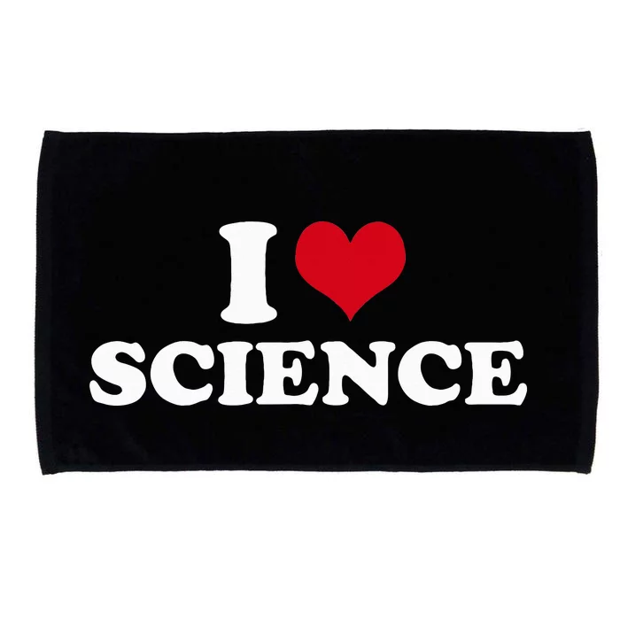 I Love Science Microfiber Hand Towel