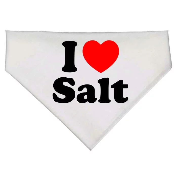 I Love Salt USA-Made Doggie Bandana