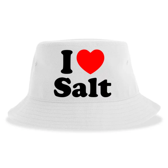 I Love Salt Sustainable Bucket Hat