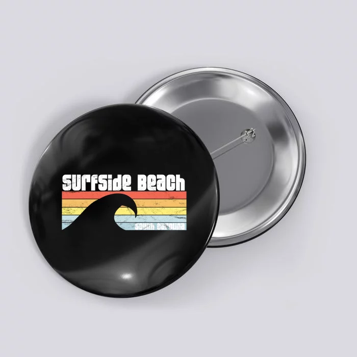 I Love Surfside Beach South Carolina Atlantic Ocean Wave Sc Button