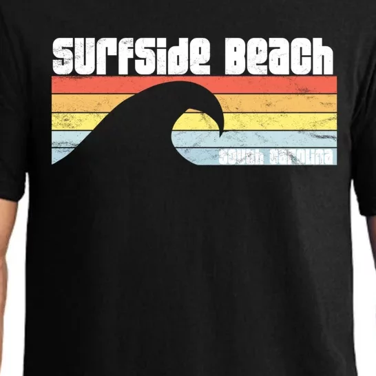 I Love Surfside Beach South Carolina Atlantic Ocean Wave Sc Pajama Set