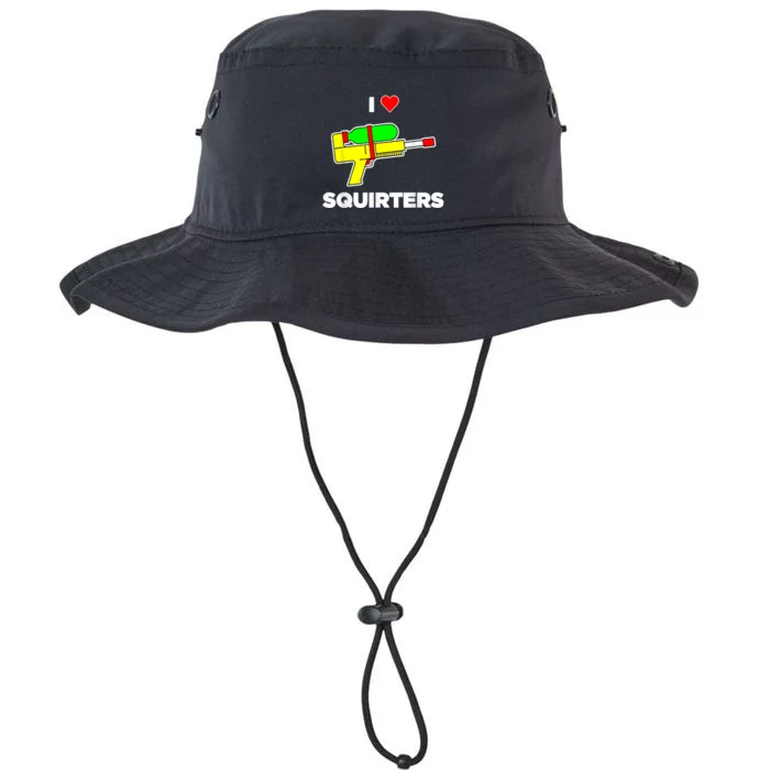 I Love Squirters Quote Legacy Cool Fit Booney Bucket Hat