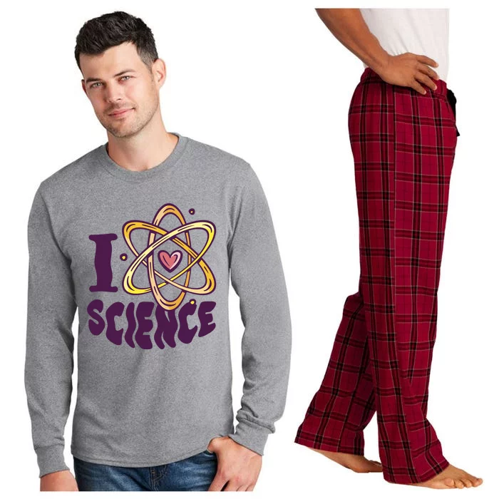 I Love Science Long Sleeve Pajama Set