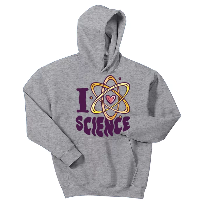 I Love Science Kids Hoodie