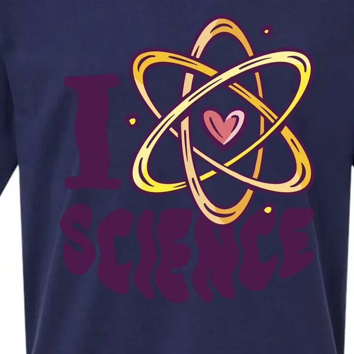 I Love Science Sueded Cloud Jersey T-Shirt