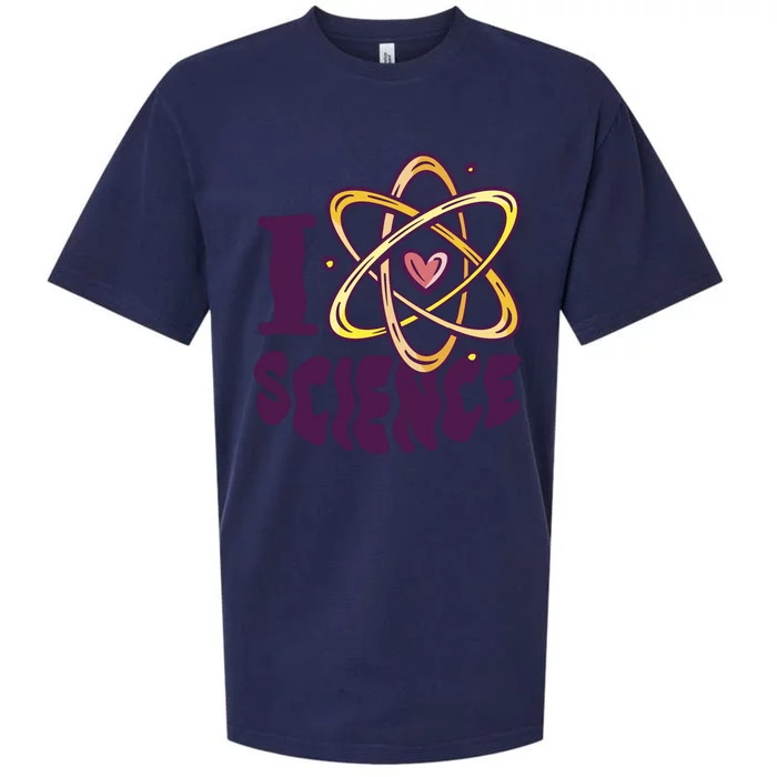 I Love Science Sueded Cloud Jersey T-Shirt