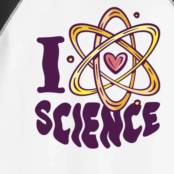 I Love Science Toddler Fine Jersey T-Shirt