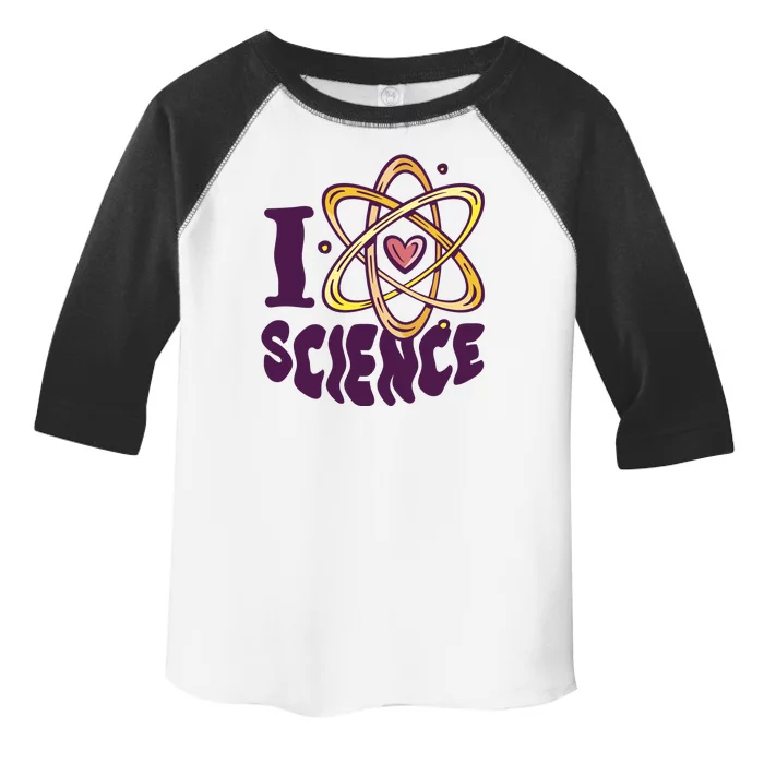 I Love Science Toddler Fine Jersey T-Shirt