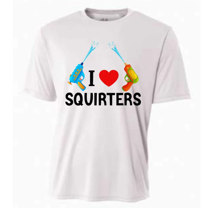 I Love Squirters Cooling Performance Crew T-Shirt