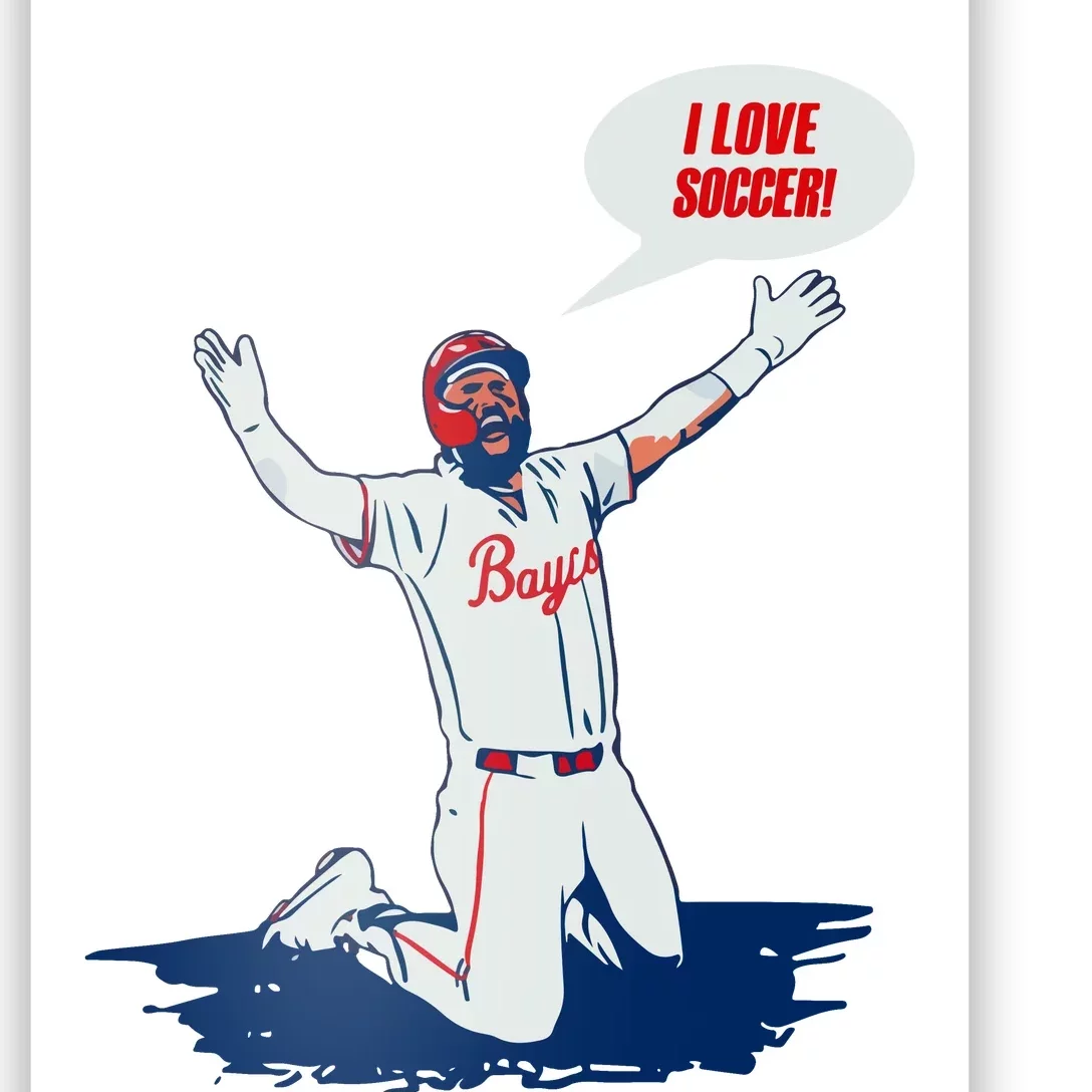 I Love Soccer Poster