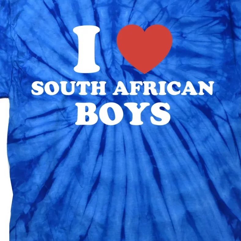 I Love South Africa From South African Gift Tie-Dye T-Shirt