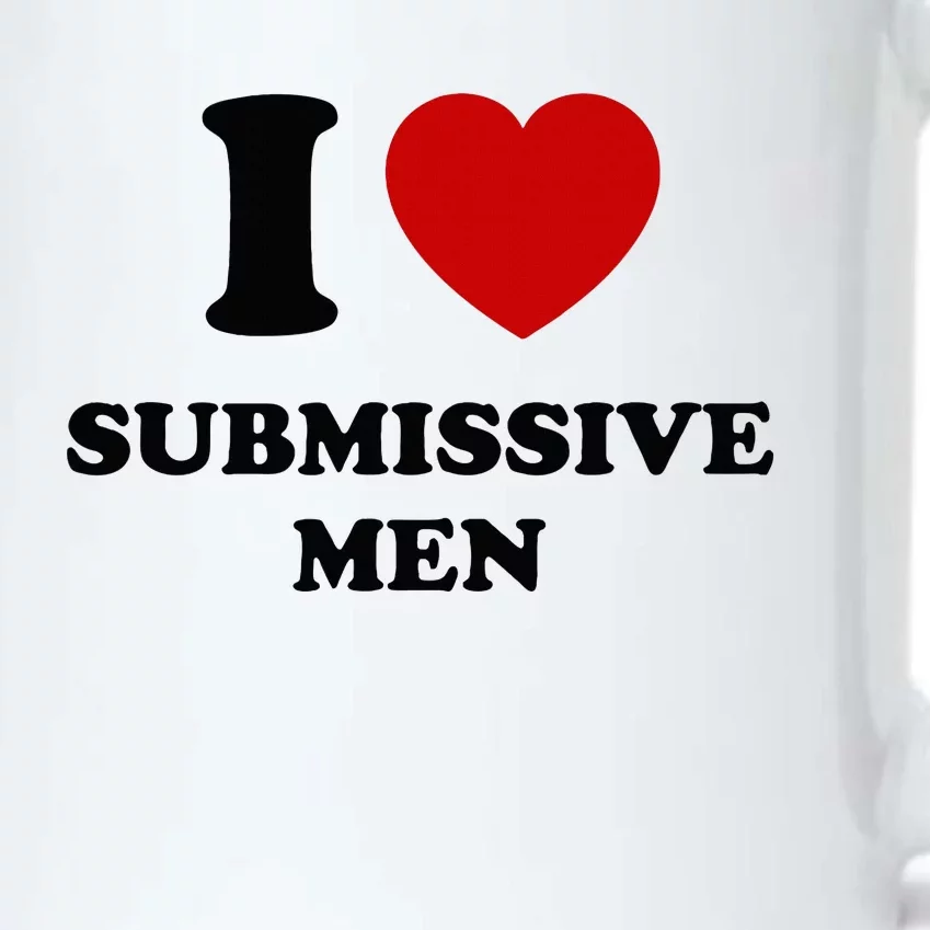 I Love Submissive M.E.N Black Color Changing Mug