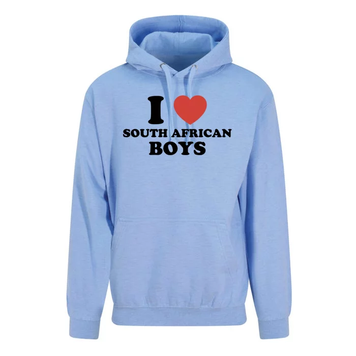 I Love South African From South Africa Funny Gift Unisex Surf Hoodie